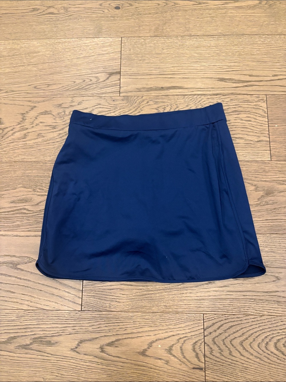 J. Crew Navy Blue athletic Mini Skort NWOT size Large